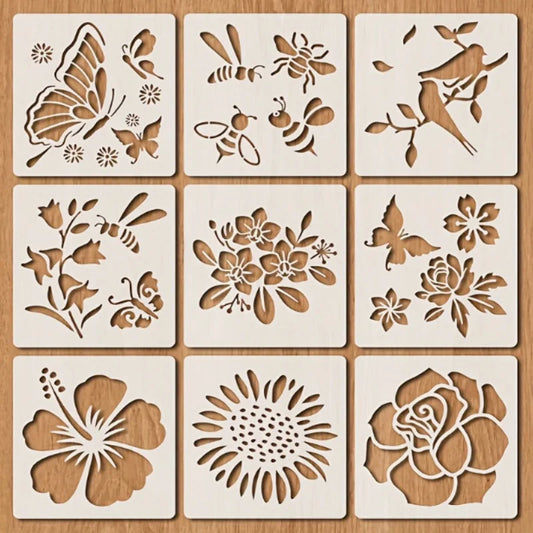 Spring stencils